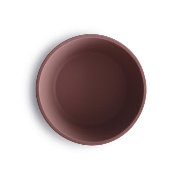 Silicone Suction Bowl (Cloudy Mauve)