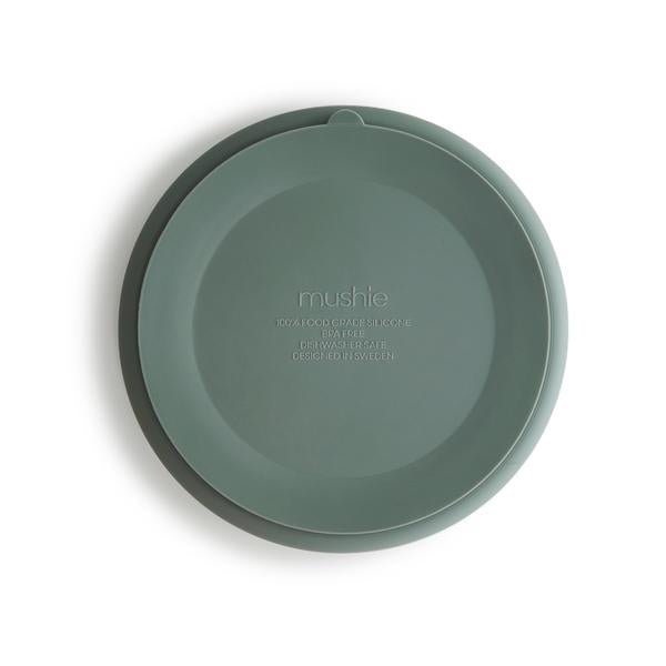 Silicone Suction Plate (Cambridge Blue)