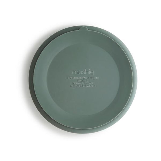 Silicone Suction Plate (Cambridge Blue)