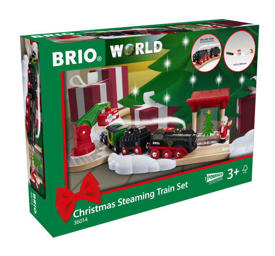 36014 Christmas Steaming Train Set