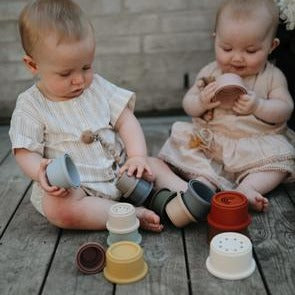 Stacking Cups Toy | Made in Denmark (Retro)