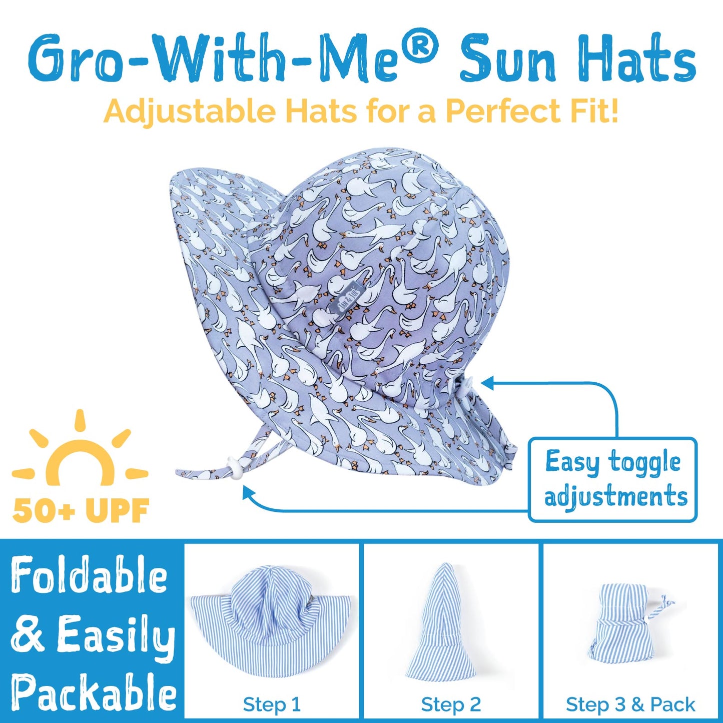 Yellow Pineapple | Cotton Floppy Sun Hat