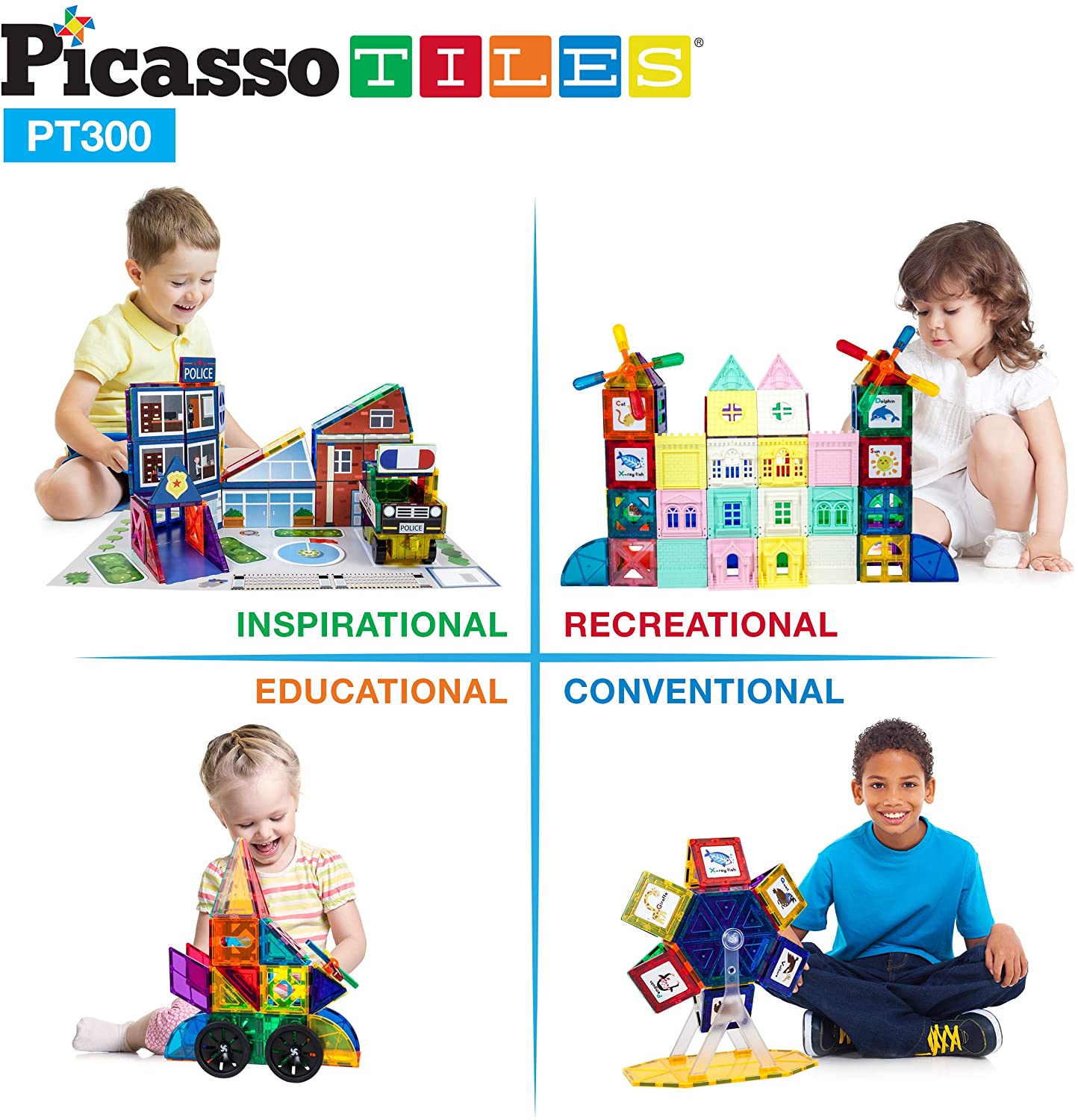 300 Piece Master Builder Building Block Set