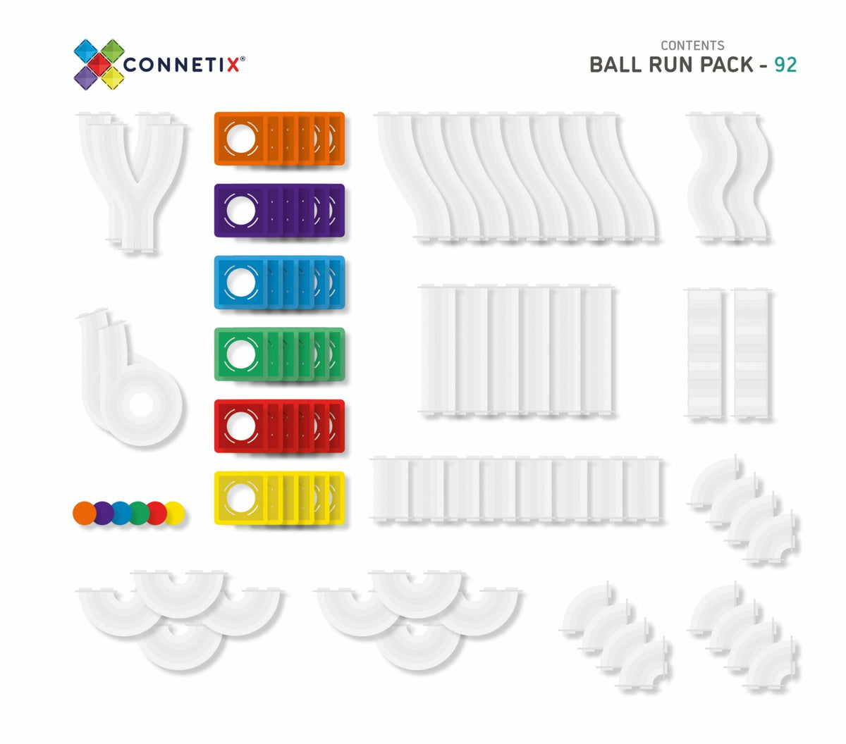 92 Piece Ball Run Pack