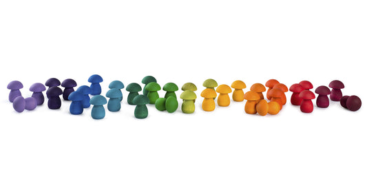 22-241 - MANDALA RAINBOW MUSHROOMS