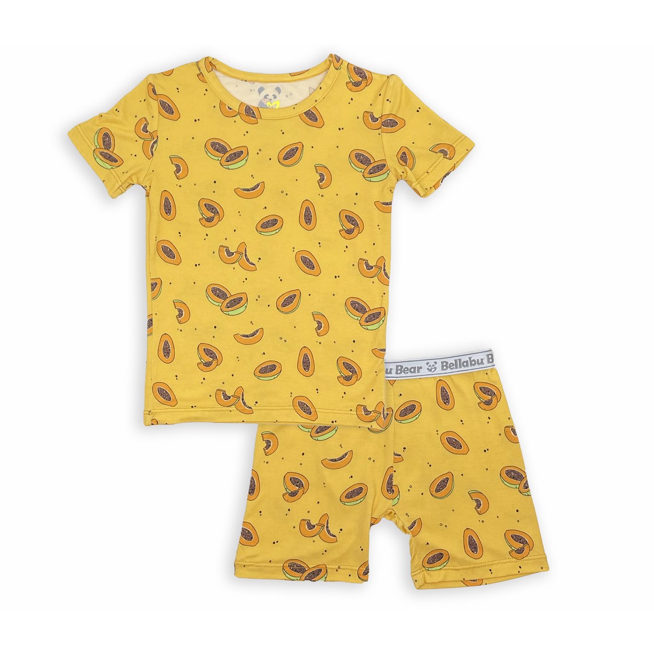 Papaya Bamboo Kids Short Set