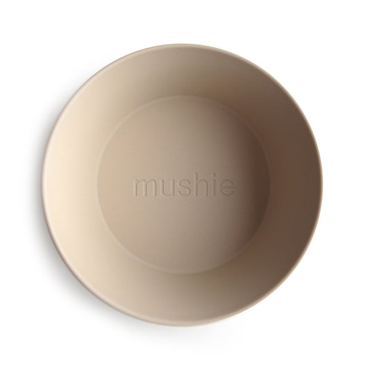 Round Dinnerware Bowl, Set of 2 (Vanilla)