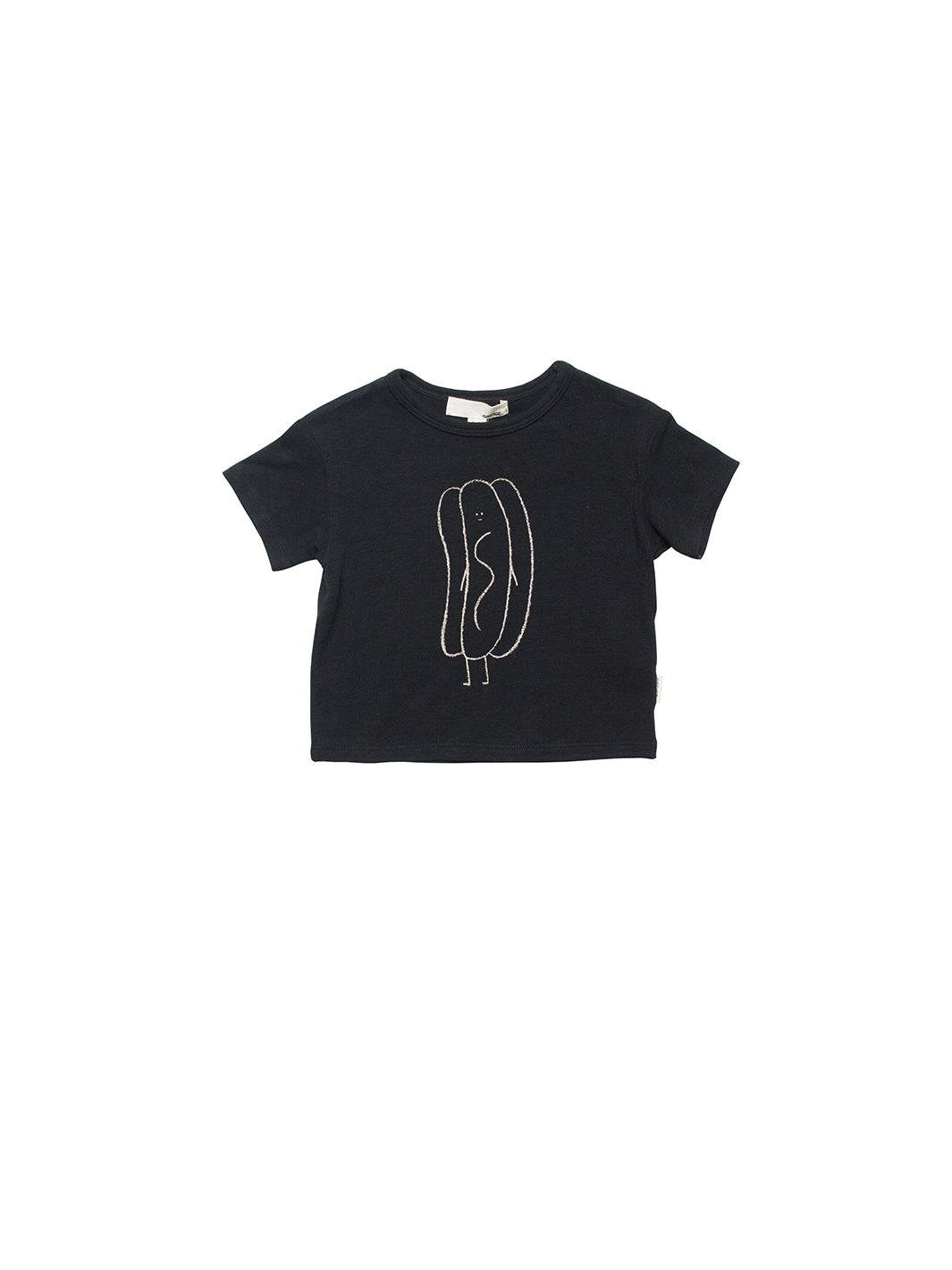 The Bamboo Printed Black (Hot Dog)