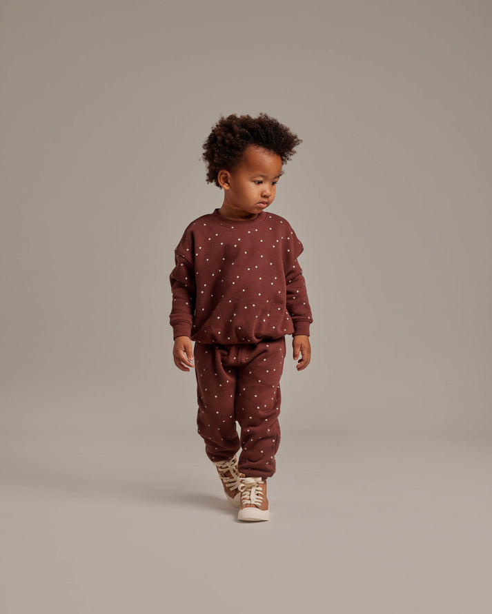 relaxed sweatshirt || stars