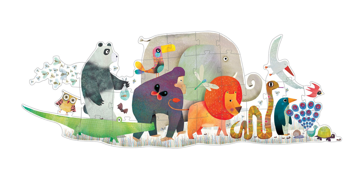 Animal Parade 36pc Giant Floor Jigsaw Puzzle