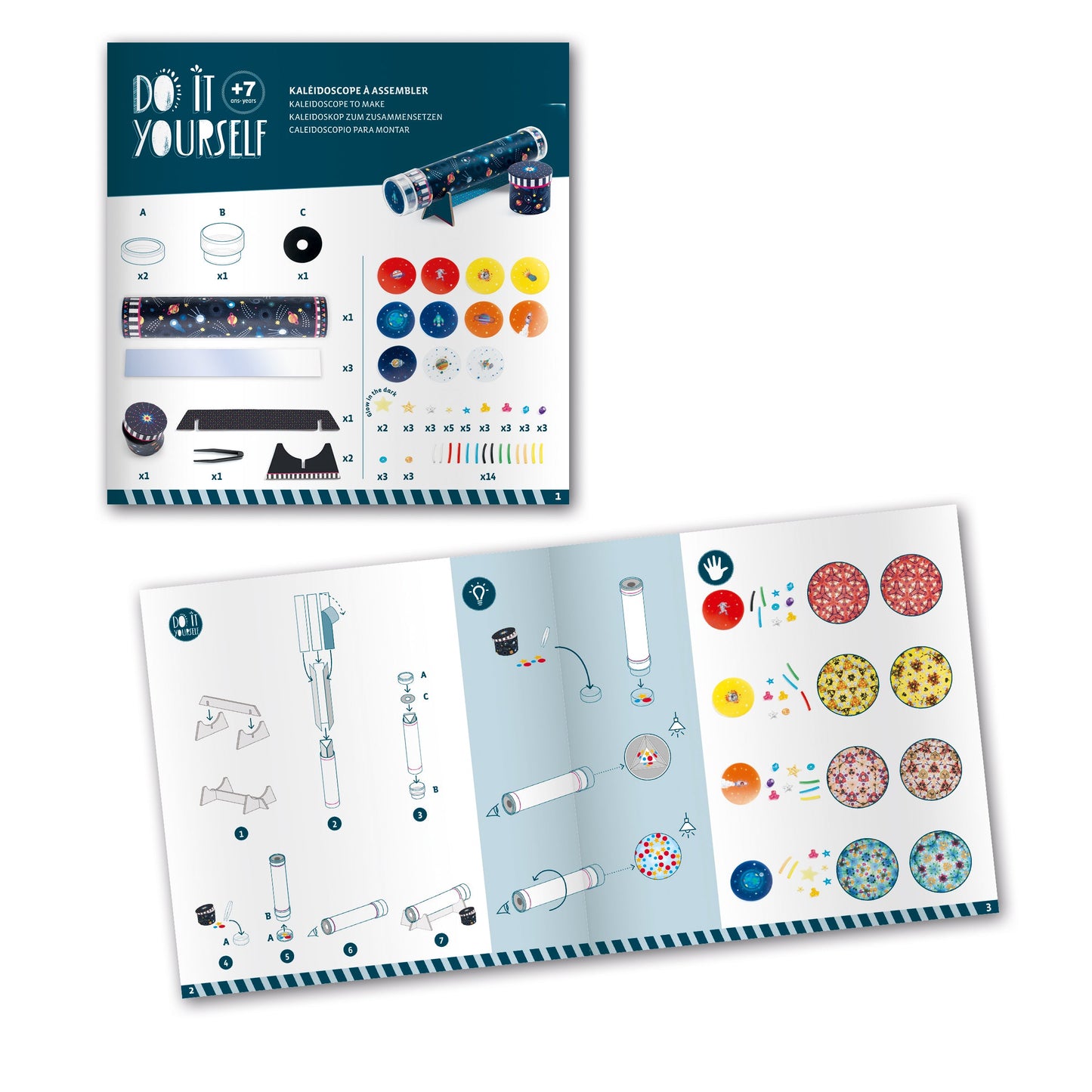 Space Immersion DIY Kaleidoscope Craft Kit