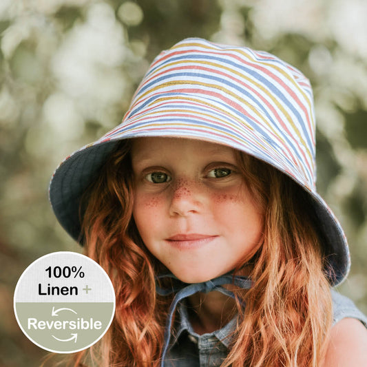 'Explorer' Kids Classic Bucket Hat - Sammy / Steele