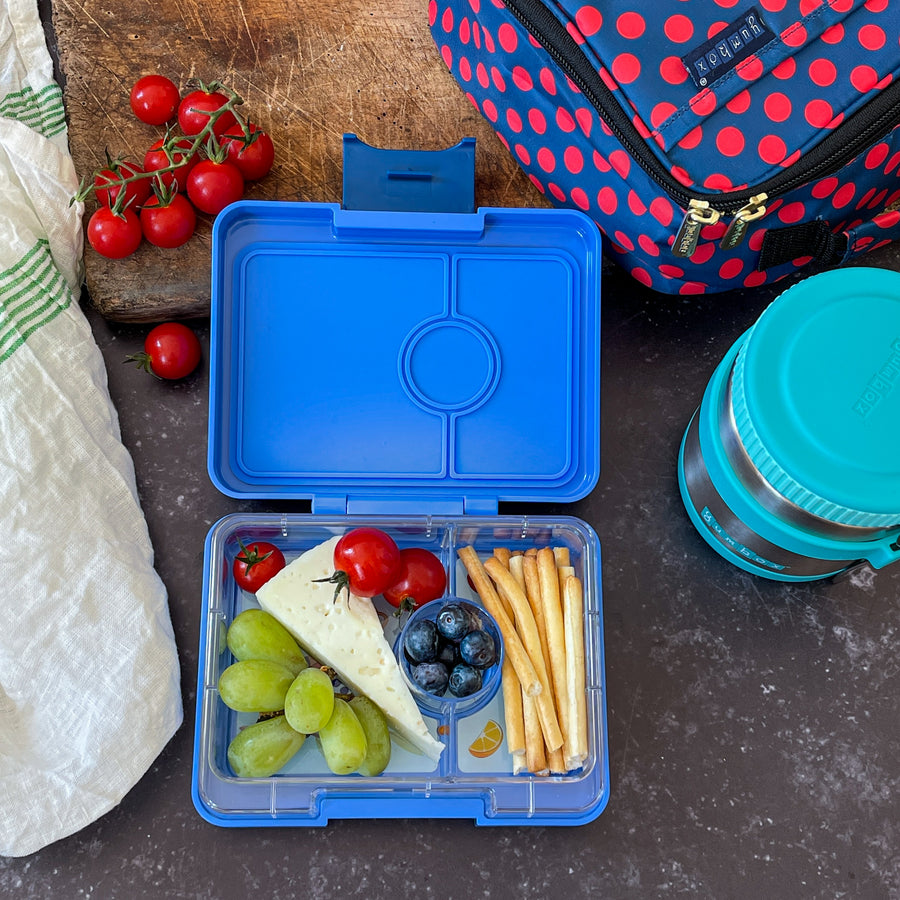 SNACK SIZE BENTO LUNCH BOX TRUE BLUE