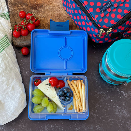 SNACK SIZE BENTO LUNCH BOX TRUE BLUE