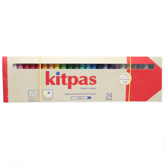 Rice Bran Wax Art Crayons 24 Colors