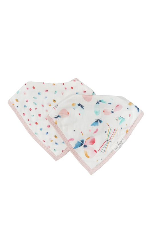 Bandana Bib Set - Butterfly