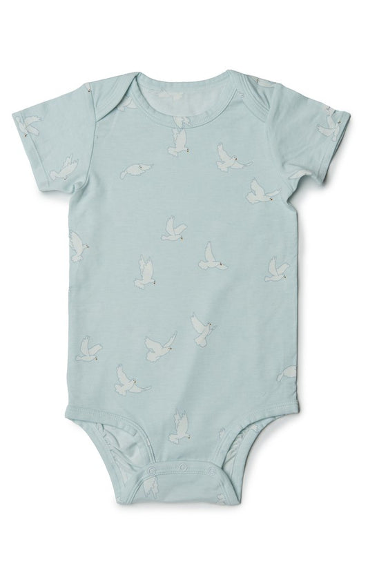 Unisex Bodysuit In TENCEL™ - Peace Dove
