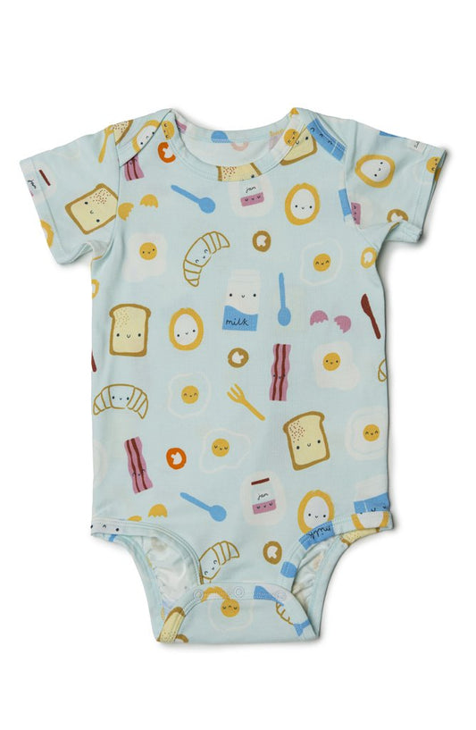 Unisex Bodysuit In TENCEL™ - Breakfast Blue