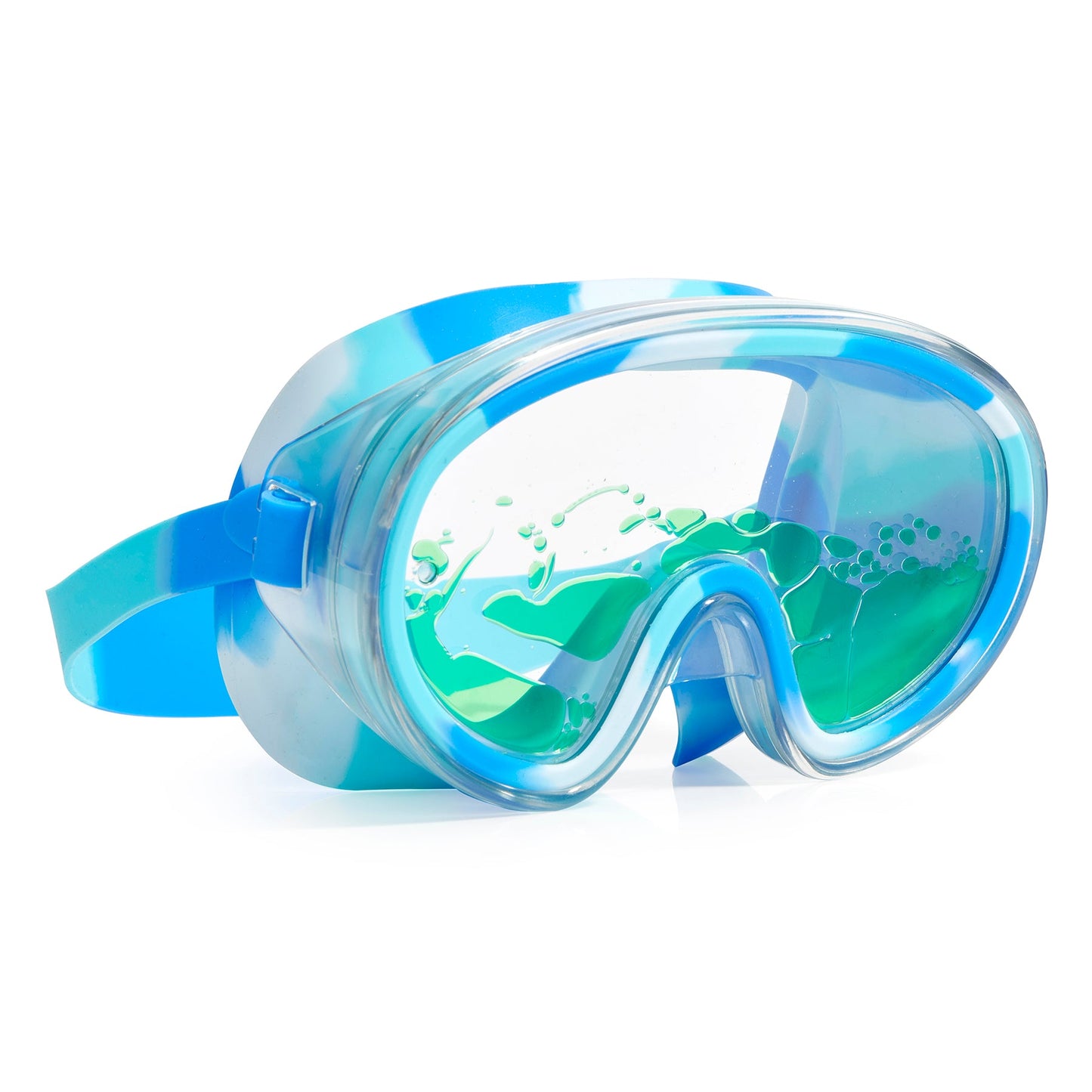 Volcano Blue Swim Mask