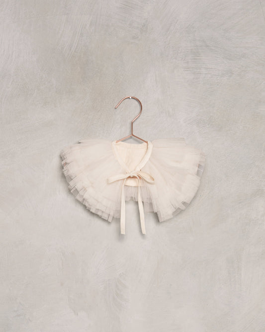 TULLE RUFFLE COLLAR | NATURAL