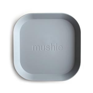 Square Dinnerware Plates, Set of 2 (Cloud)