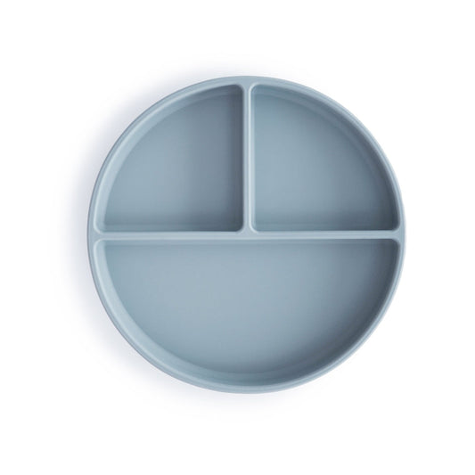 Silicone Suction Plate (Powder Blue)