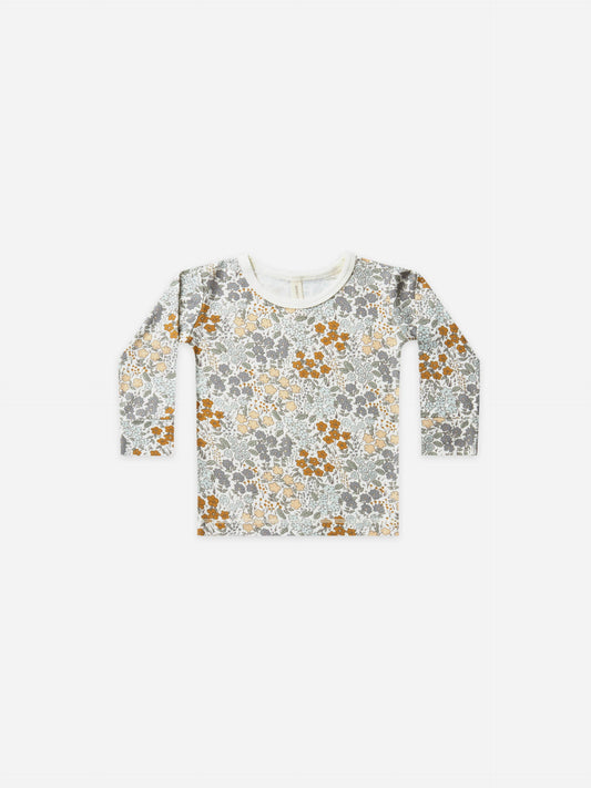 BAMBOO LONG SLEEVE TEE + LEGGINGS | GARDEN