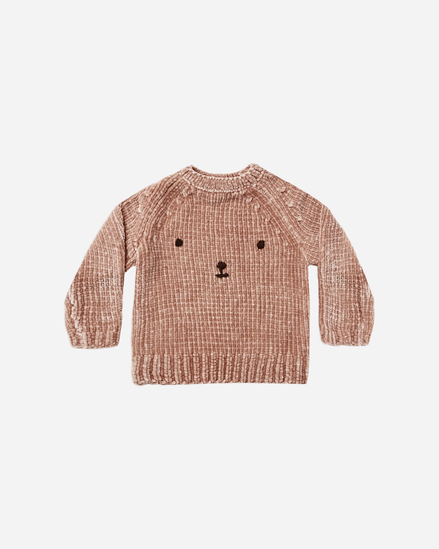 chenille sweater || bear