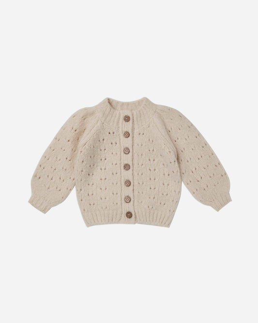tulip cardigan || natural