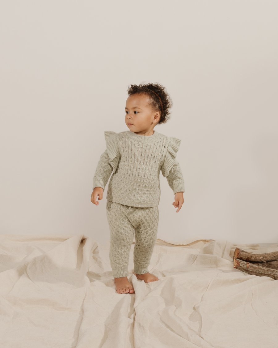 la reina sweater || agave