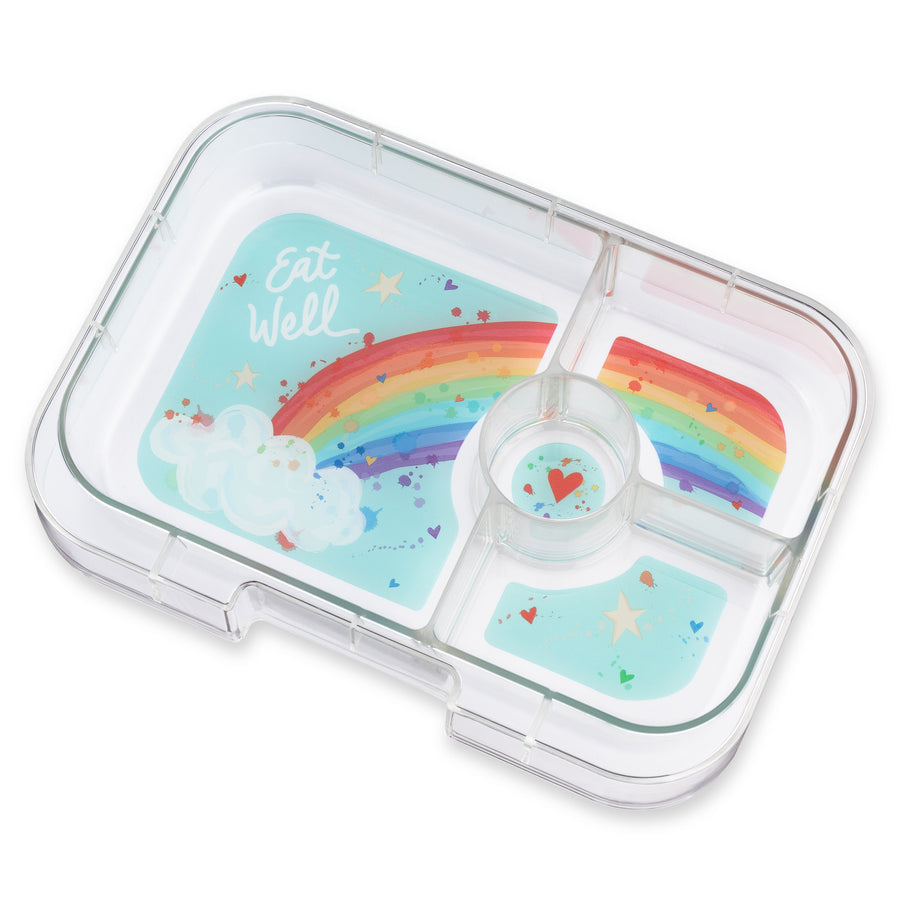 LEAKPROOF SANDWICH FRIENDLY BENTO BOX - YUMBOX EIGHTIES AQUA