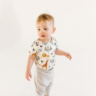 Unisex Bodysuit In TENCEL™ - Safari Jungle