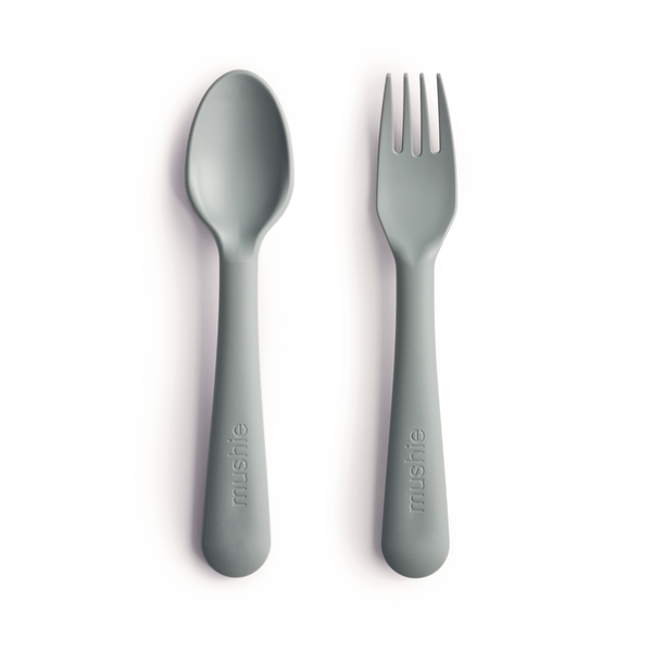 Fork and Spoon Set (Sage)