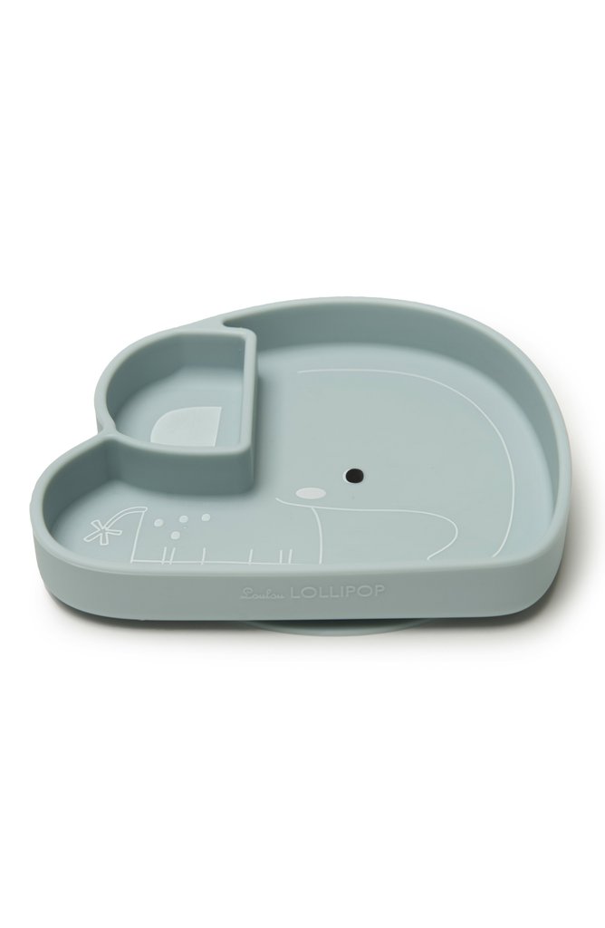 Silicone Suction Snack Plate - Elephant