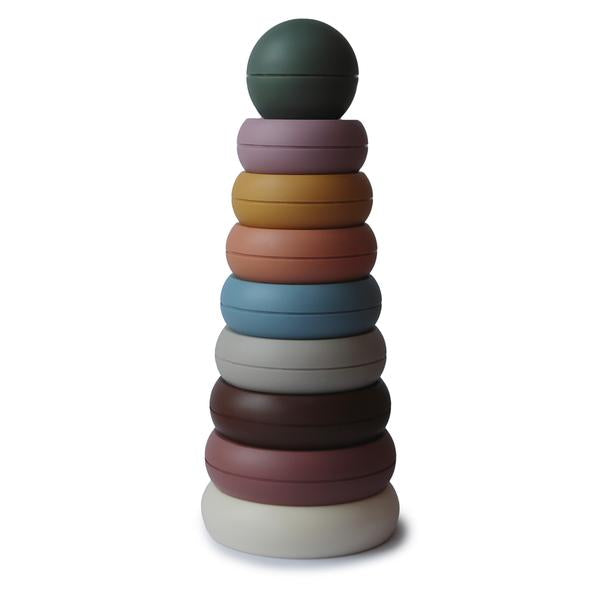 Stacking Rings Toy | Made in Denmark (Rustic)