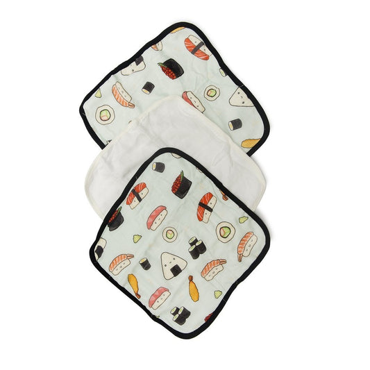 Washcloth 3-Pieces Set - Sushi
