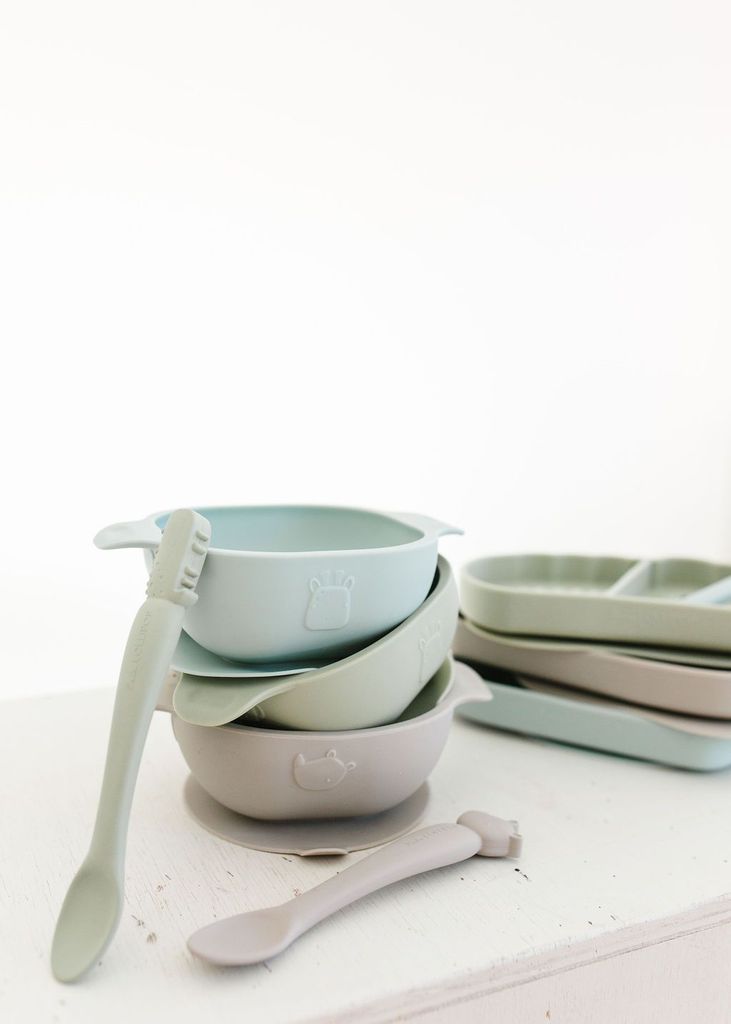Silicone Snack Bowl - Sage