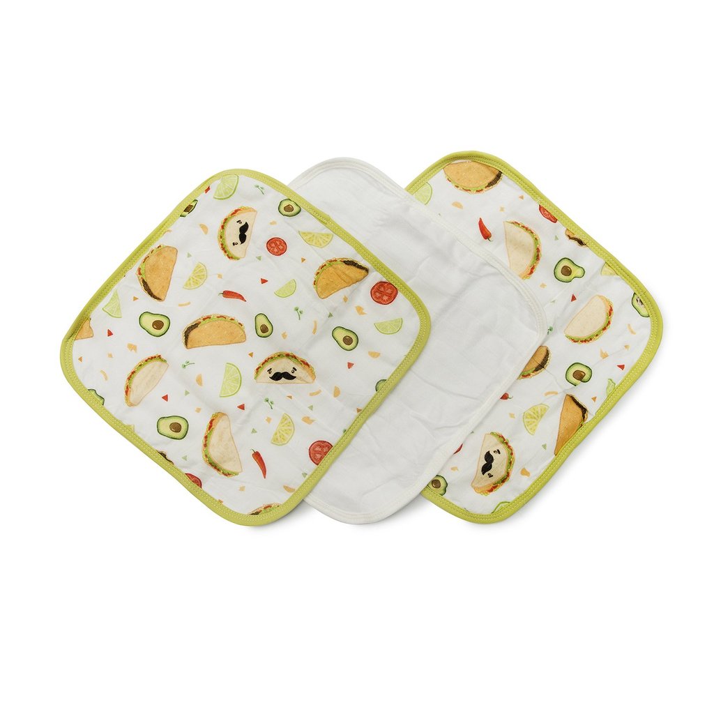 Washcloth 3-Pieces Set - Tacos