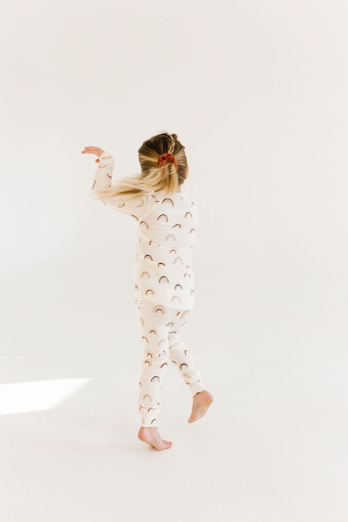 2-Pc Pajama Set In TENCEL™ - Canyon Rainbow