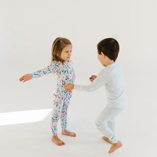 2-Pc Pajama Set In TENCEL™ - Peace Dove