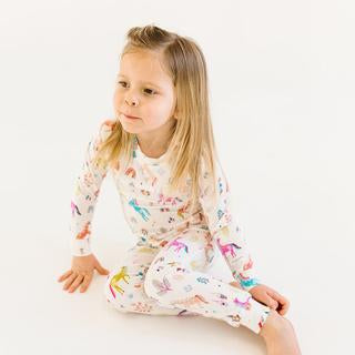 2-Pc Pajama Set In TENCEL™ - Unicorn Dream