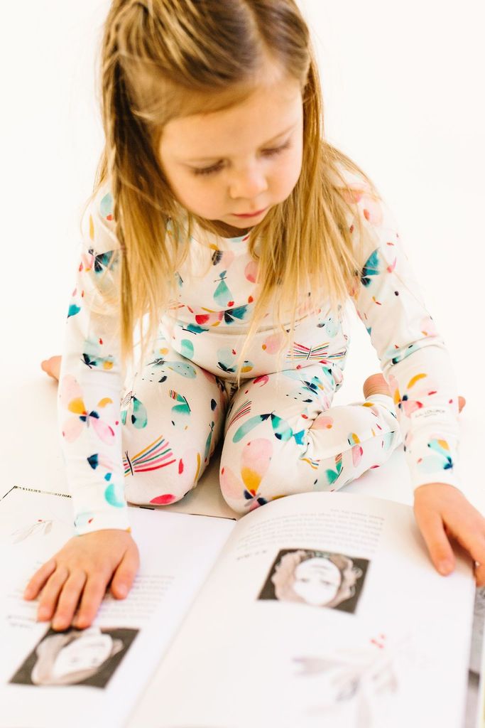 2-Pc Pajama Set In TENCEL™ - Butterfly