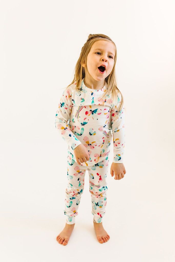 2-Pc Pajama Set In TENCEL™ - Butterfly