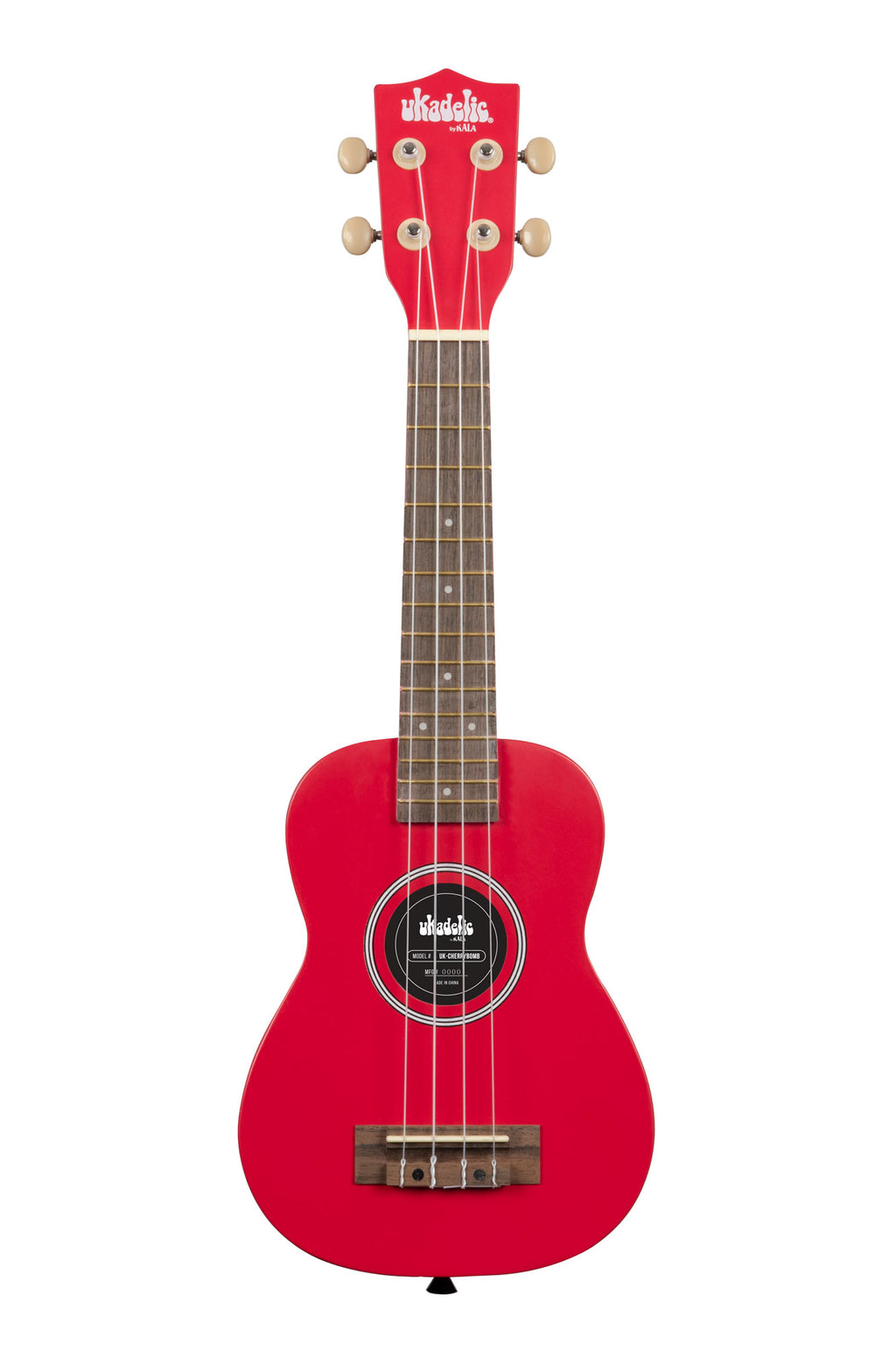 Cherry Bomb Ukadelic Soprano Ukulele