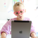 Babiators Blue Light Glasses - Screen Savers: Think Pink! Navigator