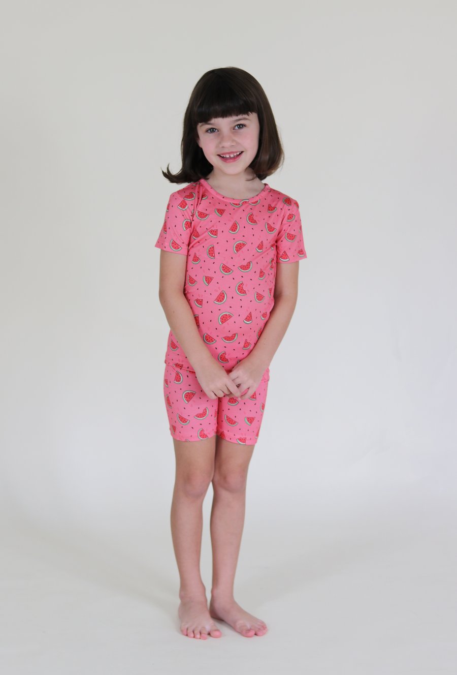 Watermelon Bamboo Kids Short Set