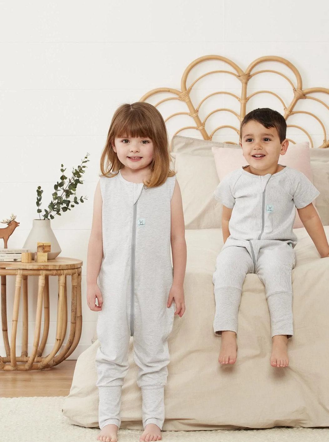 Sleep Onesie (1.0 Tog) - Grey Marle