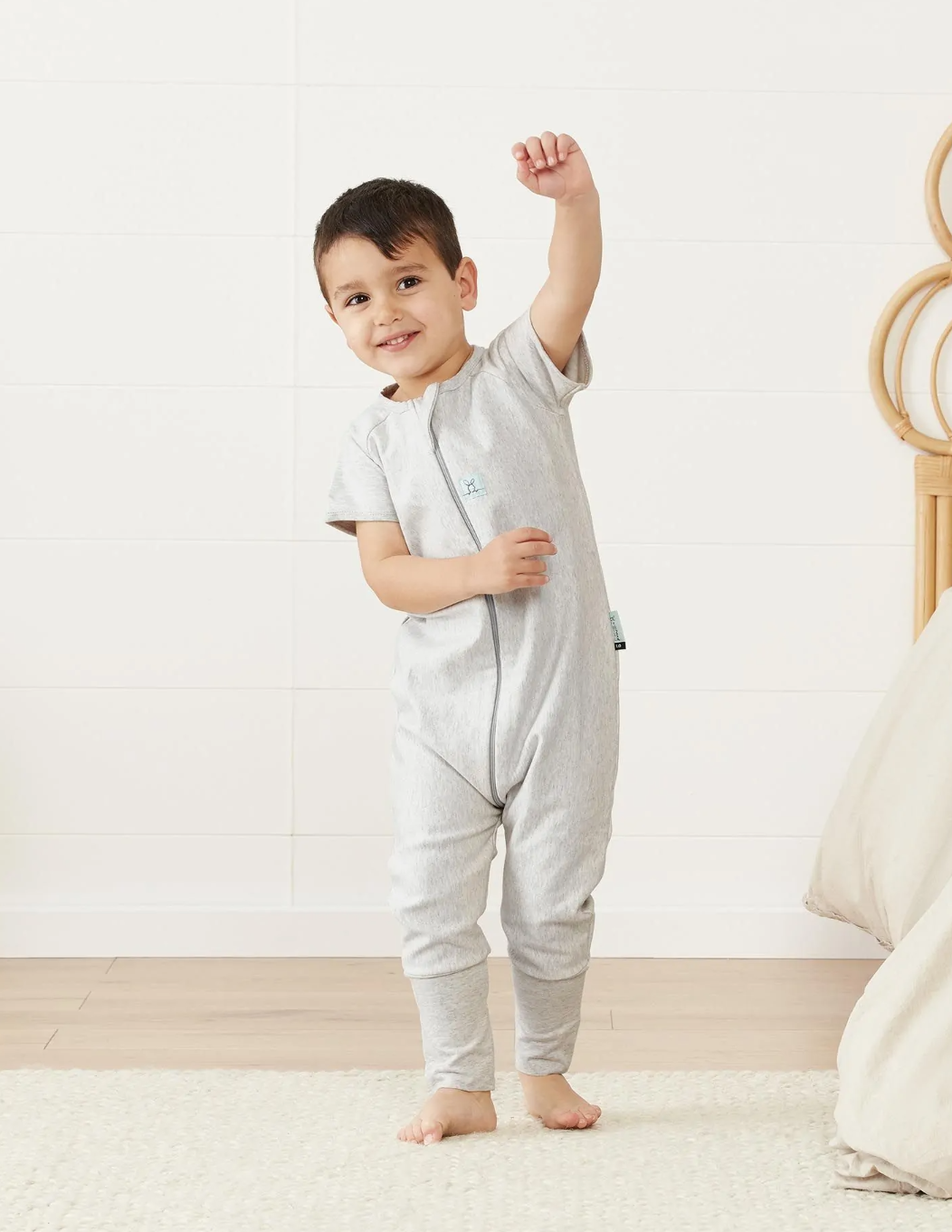 Sleep Onesie (1.0 Tog) - Grey Marle