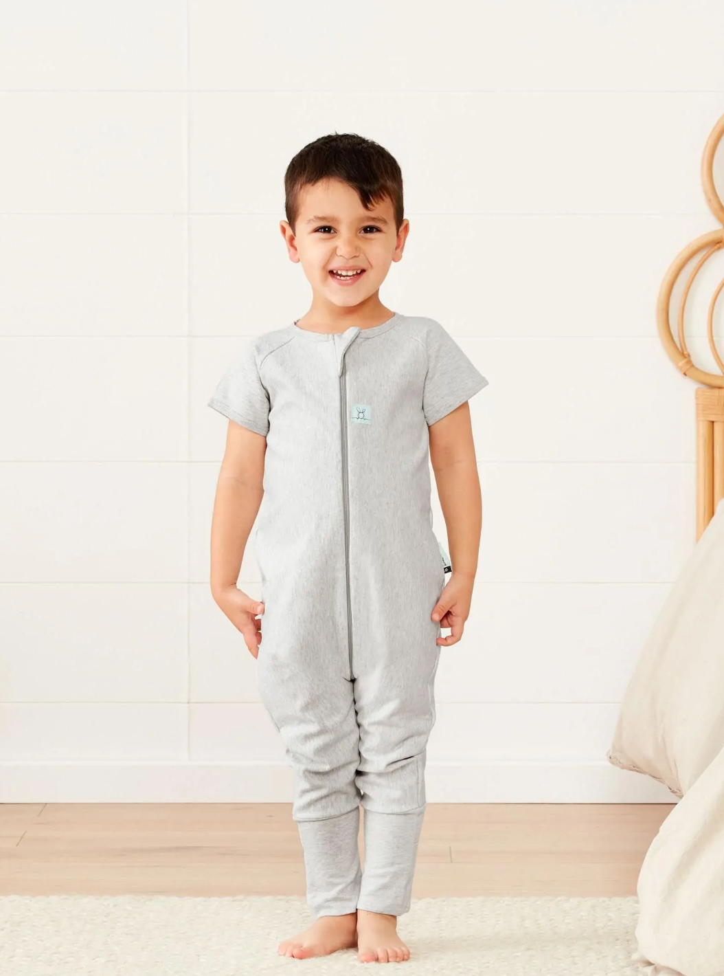 Sleep Onesie (1.0 Tog) - Grey Marle