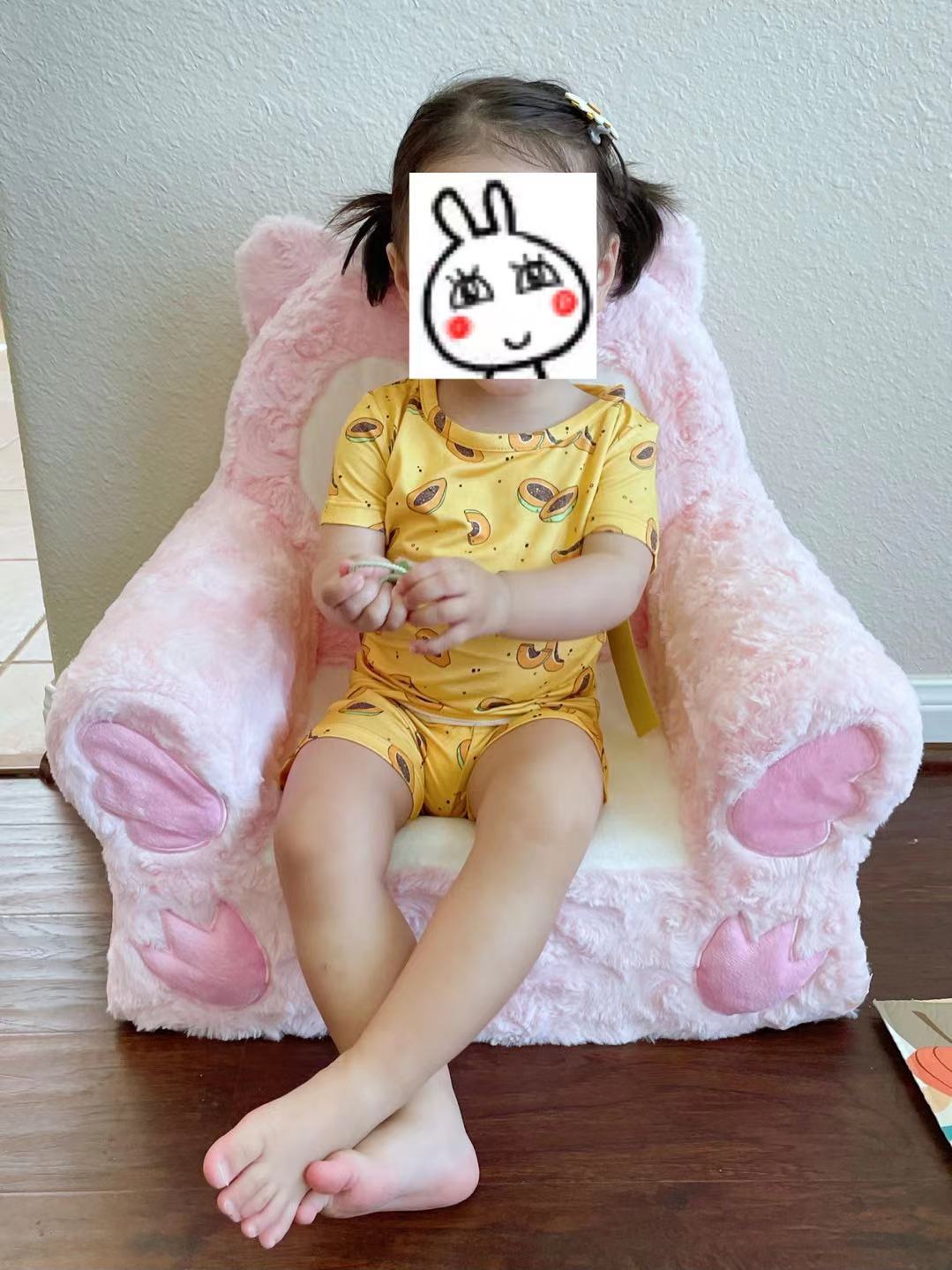 Papaya Bamboo Kids Short Set